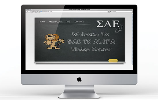 Sigma Alpha Epsilon Fraternity Website